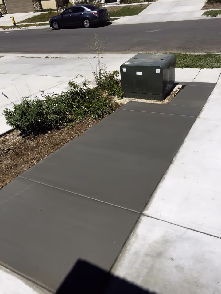 Residential Concrete Driveway Extension and Improvement — photo 2
